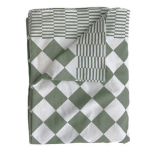 Traditional Dutch table cloth - green